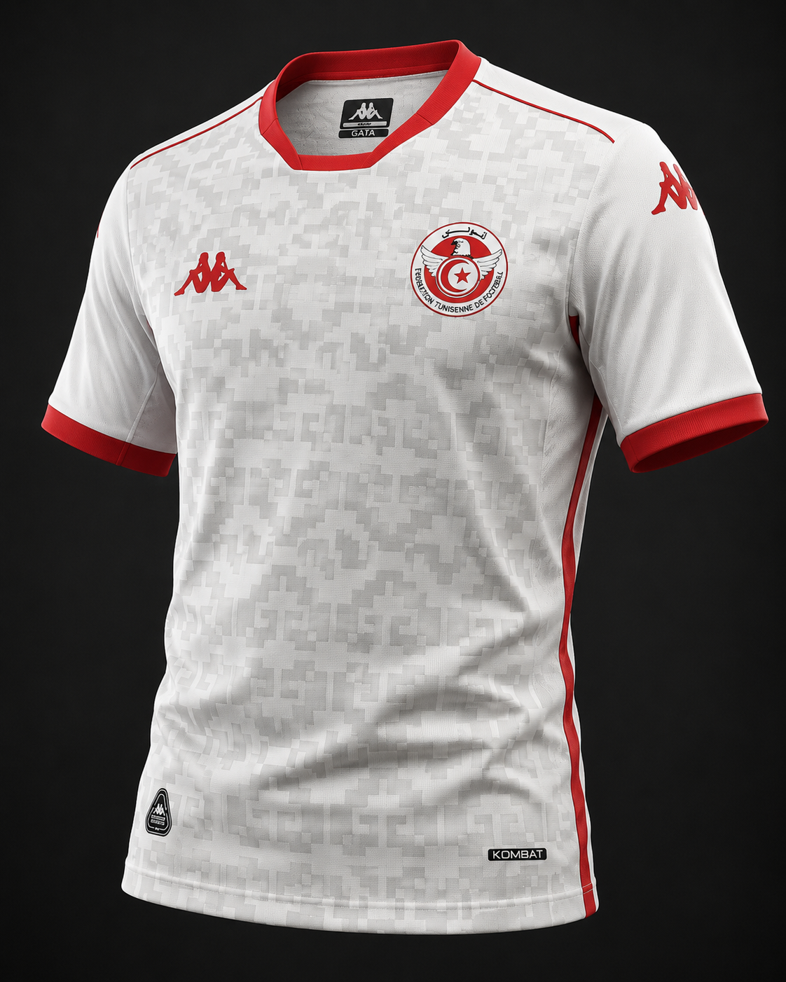 Tunisia Fan Tee White - MEN | UNISEX