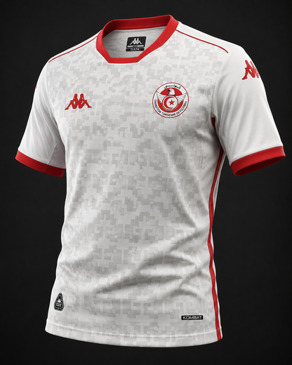 Tunisia Fan Tee White - MEN | UNISEX