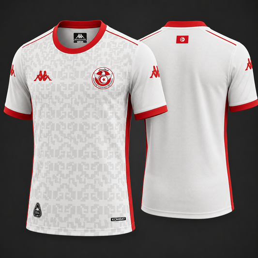 Tunisia Fan Tee White - MEN | UNISEX