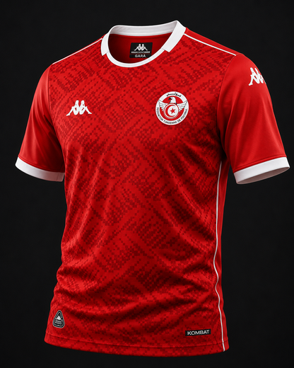 Tunisia Fan Tee Red - MEN | UNISEX