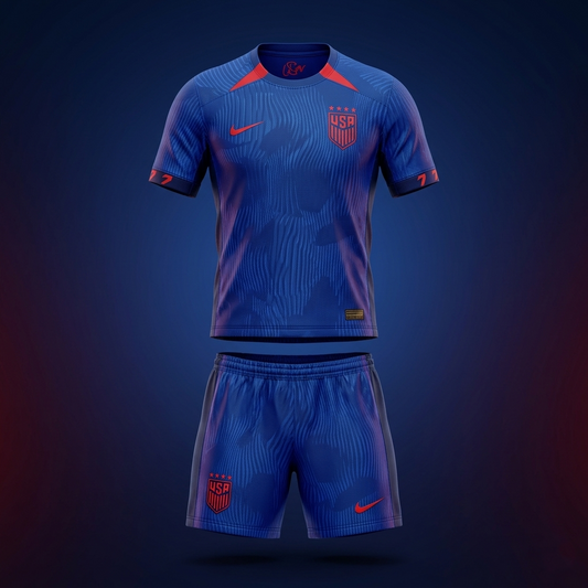 USA Fan Set Blue - KIDS