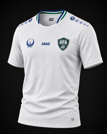 Uzbekistan Fan Tee White - MEN | UNISEX