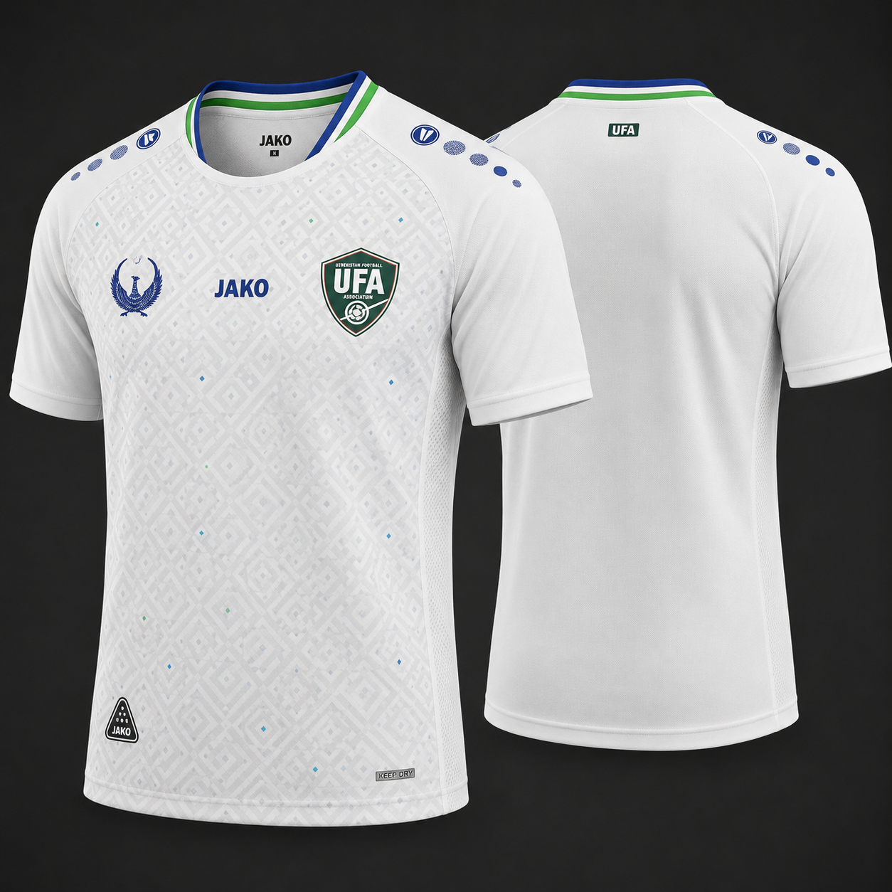 Uzbekistan Fan Tee White - MEN | UNISEX