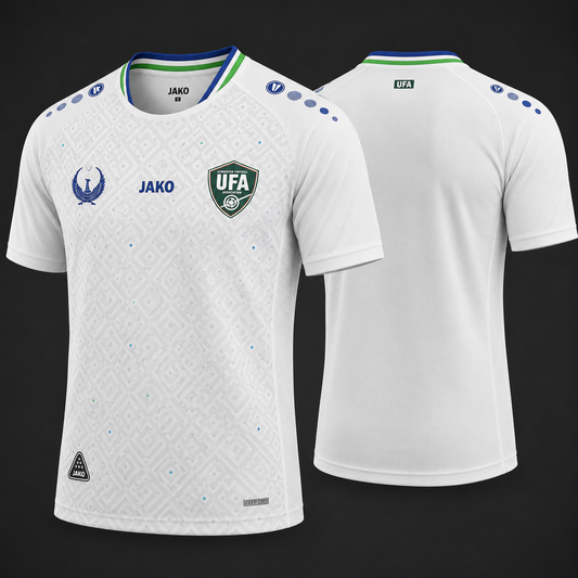 Uzbekistan Fan Tee White - MEN | UNISEX