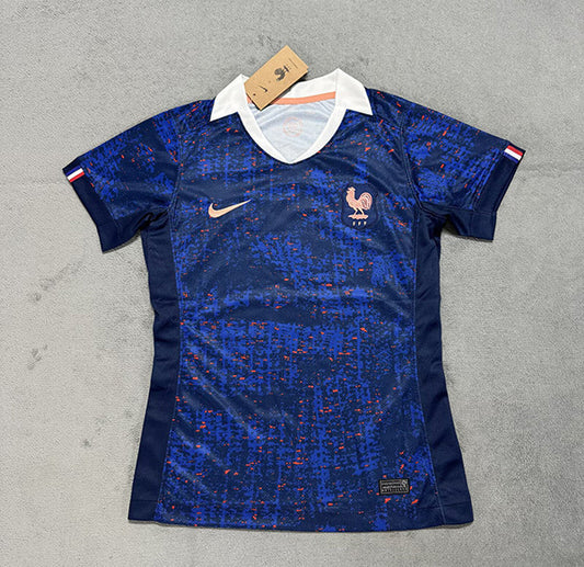 France Fan Tee Blue - WOMEN
