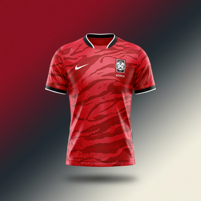 South Korea Fan Tee Red - MEN | UNISEX