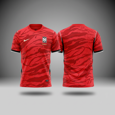 South Korea Fan Tee Red - MEN | UNISEX