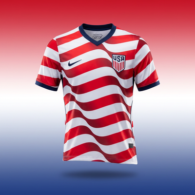 USA Fan Tee Red White - MEN | UNISEX