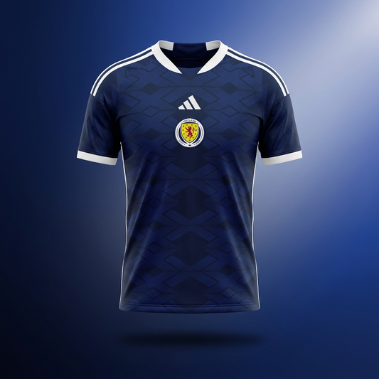 Scotland Fan Tee Blue - MEN | UNISEX