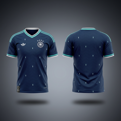 Germany Fan Tee Blue - MEN | UNISEX