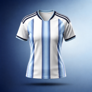 Fan Tee Home Blue White - WOMEN